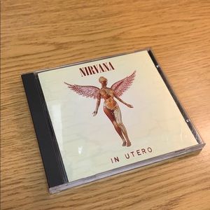 1993 PROMOTIONAL CD: Nirvana - In Utero